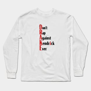 Kendrick Lamar D.R.A.K.E. Long Sleeve T-Shirt